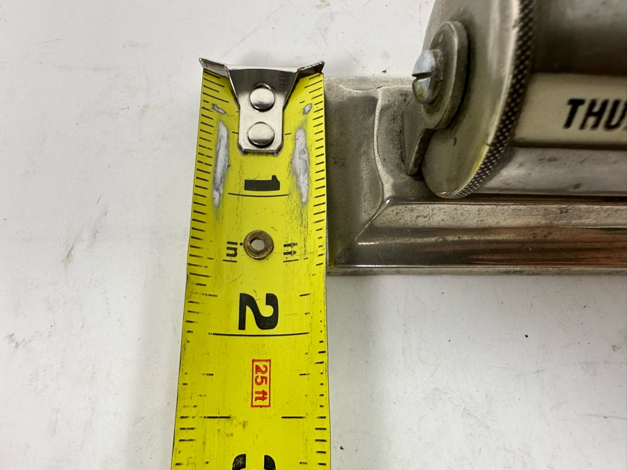 Vintage Art Deco Metal Desk Calendar Originally Owned By Joan Crawford (Client Did Makeup For Joan Crawford And She Gifted It Directly To Client) 5.25W X 1.5D X 1.5H [Photo 10]