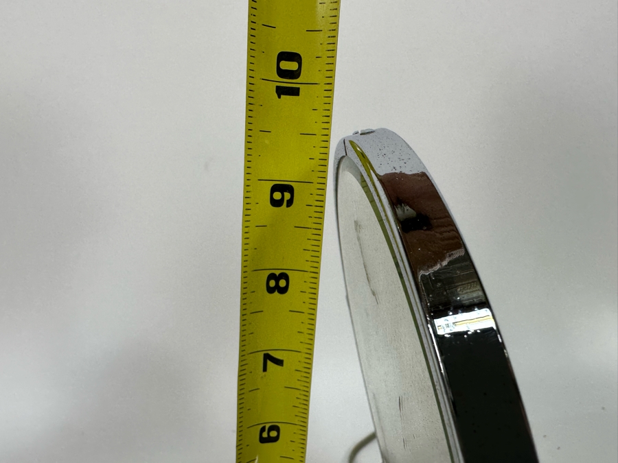 Vintage Art Deco Vanity Make Up Mirror With Light 6.5W X 5.5D X 9.5H [Photo 15]