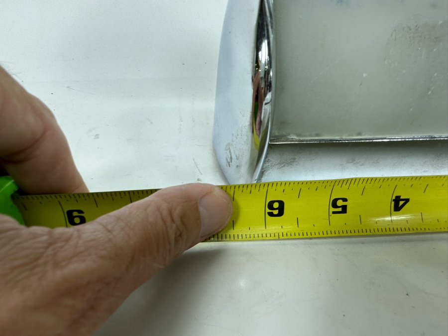 Vintage Art Deco Vanity Make Up Mirror With Light 6.5W X 5.5D X 9.5H [Photo 13]