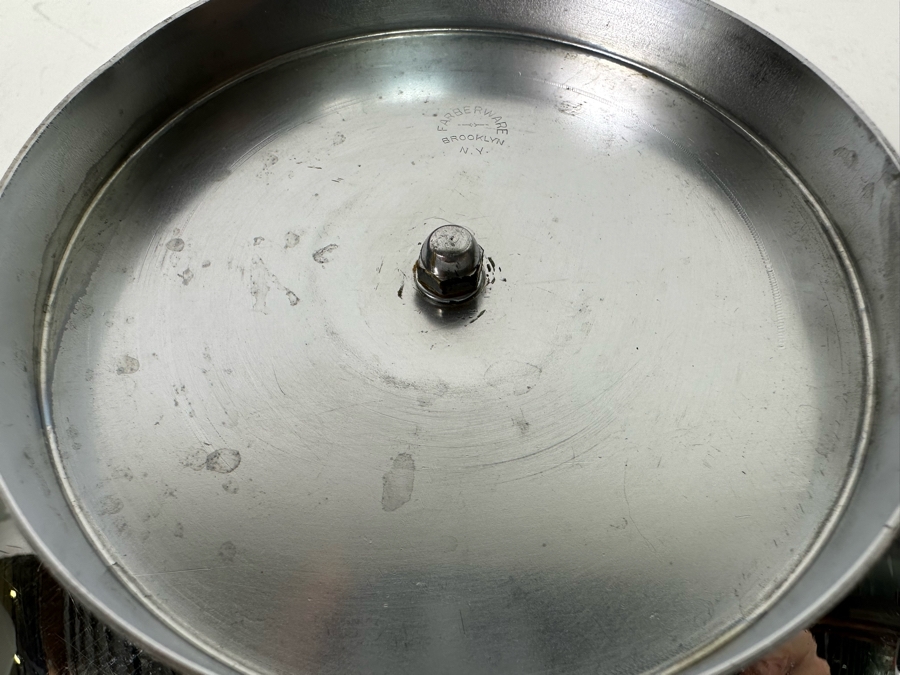 Vintage Art Deco Footed Centerpiece Bowl By Farberware Brooklyn NY 10W X 4H [Photo 10]