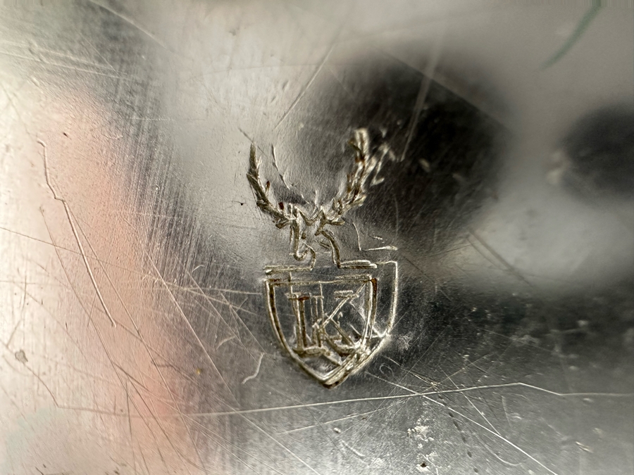 Lurelle Guild (1898-1985) For Kensington Vintage Art Deco Machine Age Aluminum Cigarette Box 3.5W X 4.5H [Photo 10]