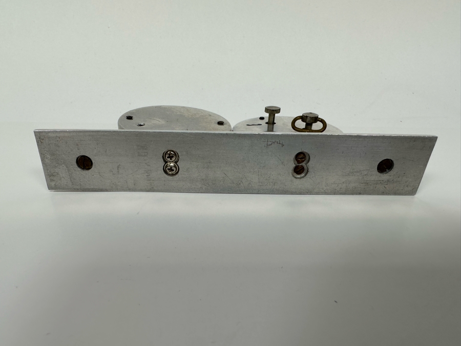 Vintage Art Deco Desk Clock (Not Working) And Weather Barometer Originally Owned By Joan Crawford (Client Did Makeup For Joan Crawford And She Gifted It Directly To Client) 6W X 1D X 2H [Photo 7]