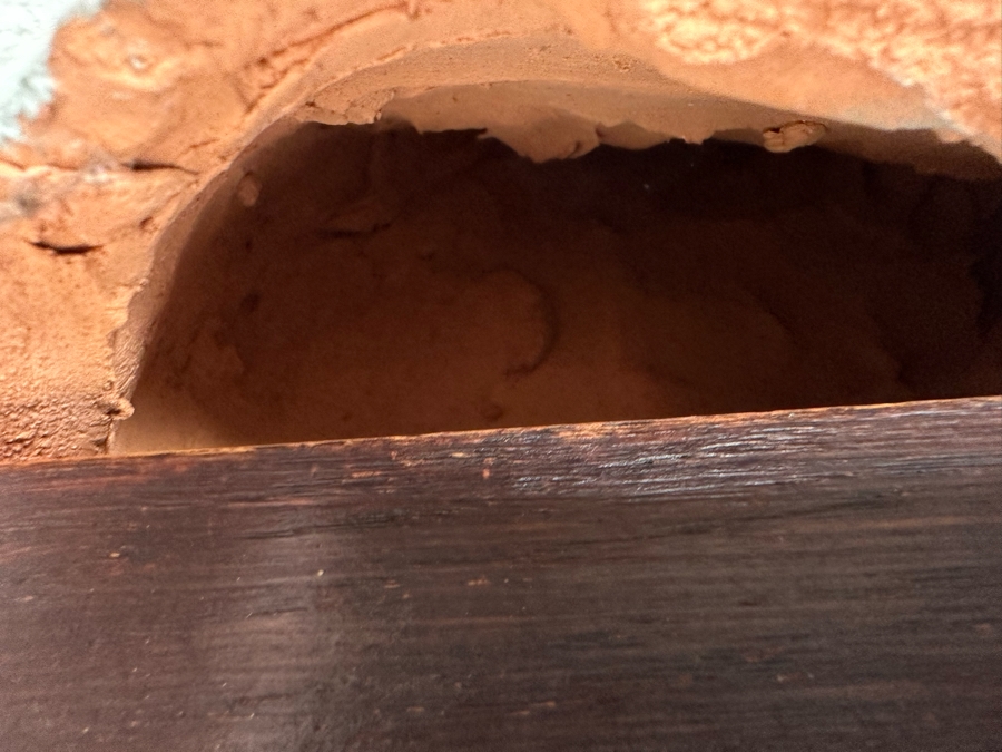 Original Vintage Art Deco Painted Terracotta Female Bust Sculpture Signed Patrik 15W X 5.5D X 14H [Photo 17]