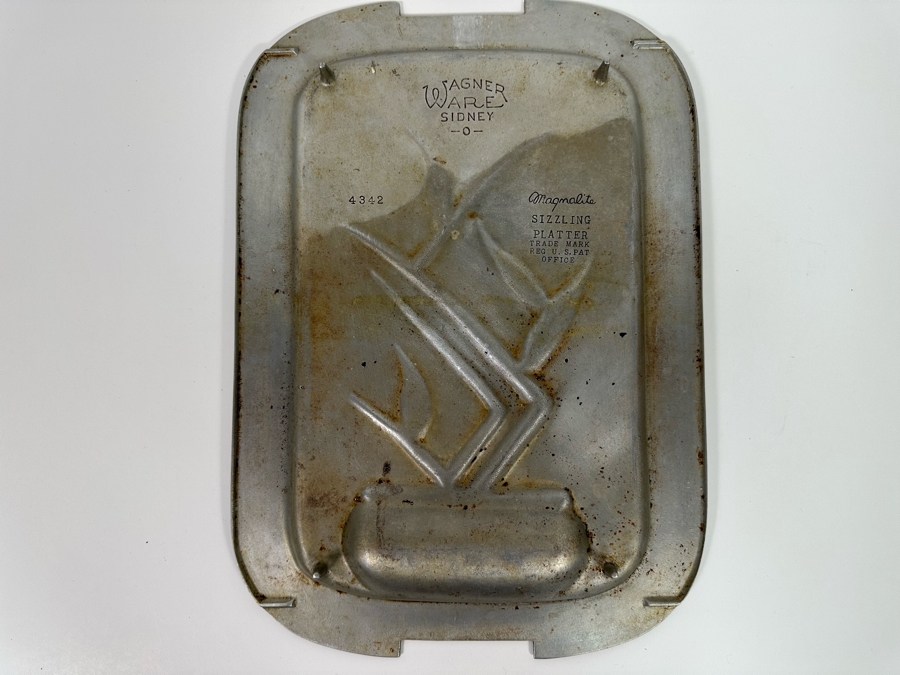 Vintage Wagner Ware Sidney Magnalite Sizzling Platter 12.5 X 18 [Photo 5]