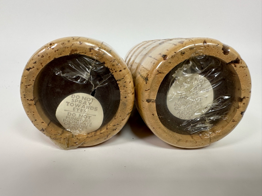 Rare Pair Of Vintage Sealed Hawaiian Surf Spray Deodorant 3oz Fishing Float Cork Packaging 5H [Photo 8]