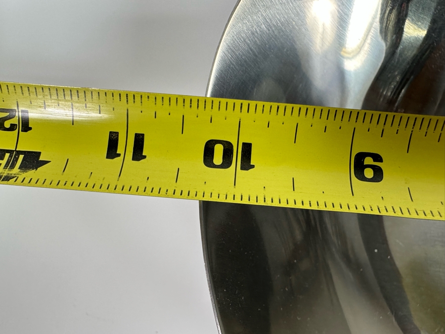 MG Denmark 18/8 Stainless Preferred Footed Serving Bowl 10.5W X 4H With Four Matching Salad Bowls 5W X 1.5H [Photo 15]