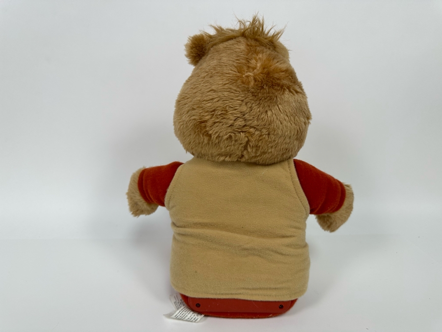 Vintage 1985 Teddy Ruxpin Worlds Of Wonder Mechanical Talking Toy Bear [Photo 6]