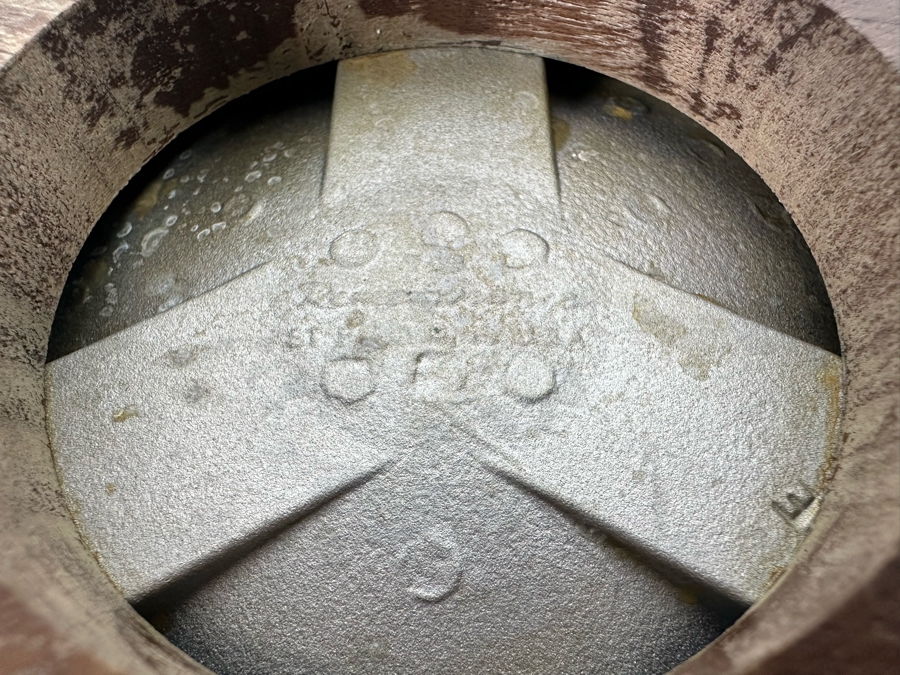 Vintage MCM B&B Remembrance Aluminum Salad Bowl 12.5W X 8.5H [Photo 9]