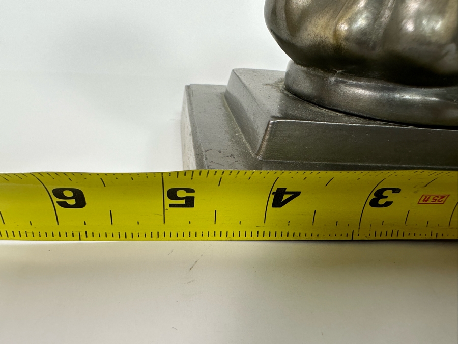 Vintage Art Deco Frankart Inc USA Lady Bust Head Sculptural Bookends Arthur Von Frankenburg 4.5W X 3.5D X 6H [Photo 9]