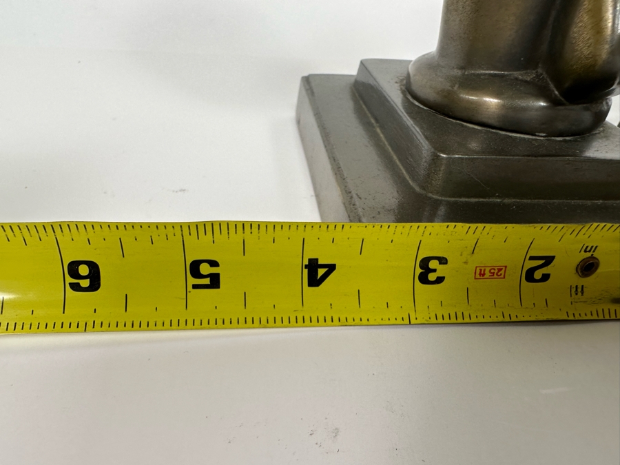 Vintage Art Deco Frankart Inc USA Lady Bust Head Sculptural Bookends Arthur Von Frankenburg 4.5W X 3.5D X 6H [Photo 10]