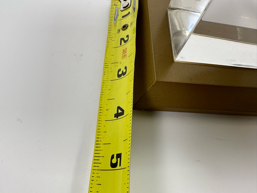 Vintage 1927 Art Deco Lucite Stormoguide Barometer Weather Station By Taylor Instruments Companies Rochester NY 7W X 3.5D X 6H [Photo 14]