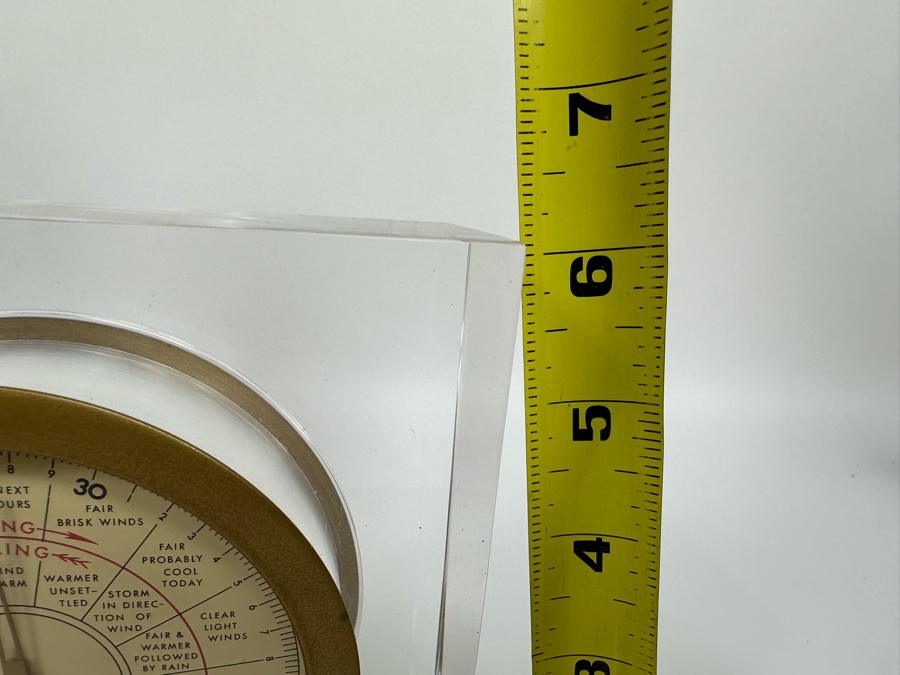 Vintage Taylor Desktop Weather Station thermometer and Barometer