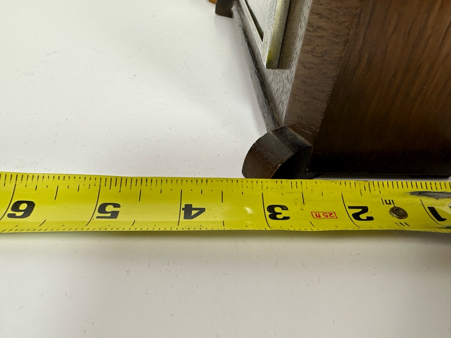 Vintage Art Deco Mantle Clock By Smiths English Clocks Needs Servicing 8.5W X 3D X 7H [Photo 15]