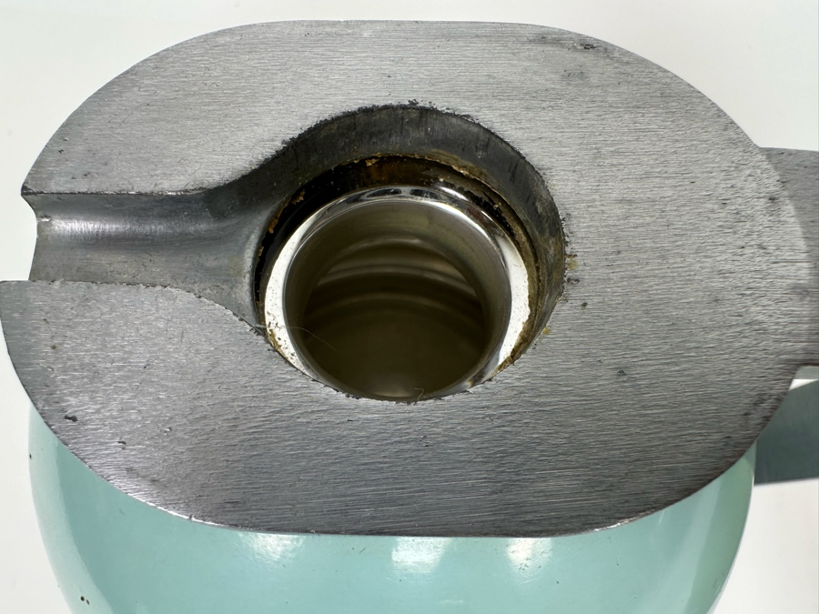 Henry Dreyfuss For Thermous Vintage Machine Age Art Deco Decanter 7W X 7.5H With Oval Tray 10.25 X 7.25 1930s [Photo 12]