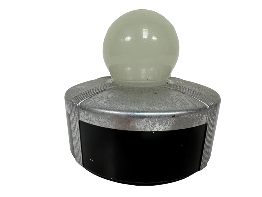 Vintage Art Deco Eveready Masterlite Theater Table Desk Flashlight Light 4W X 3.5H