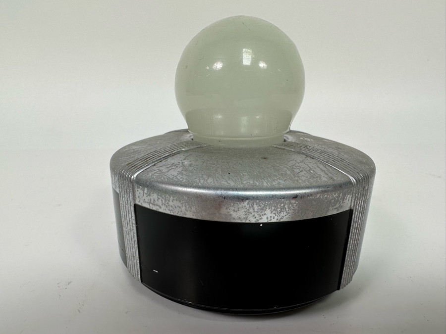 Vintage Art Deco Eveready Masterlite Theater Table Desk Flashlight Light 4W X 3.5H [Photo 3]