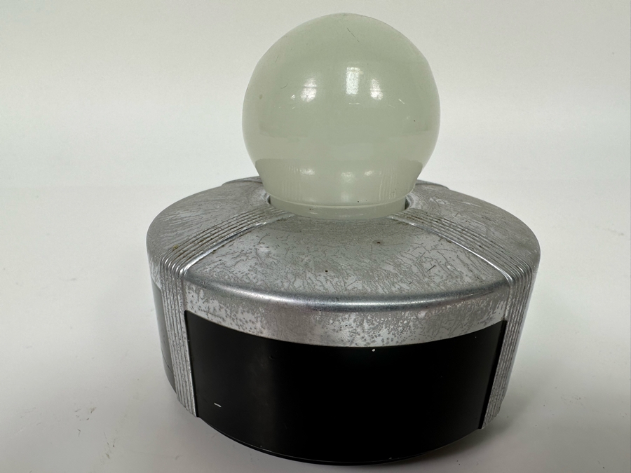 Vintage Art Deco Eveready Masterlite Theater Table Desk Flashlight Light 4W X 3.5H [Photo 2]