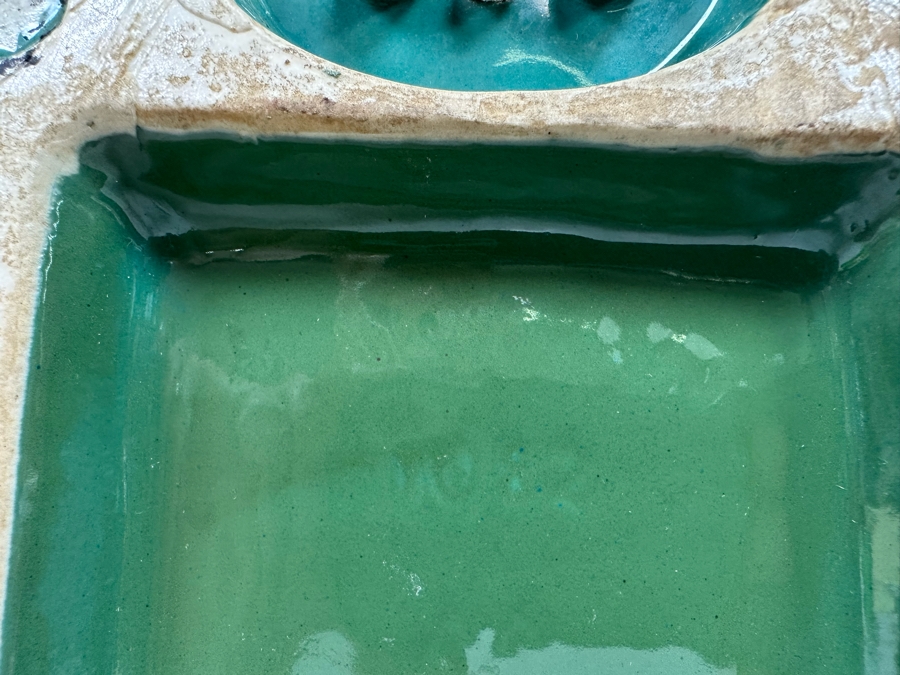 Vintage Art Deco Hankscraft Co Vaporizer Glazed Ceramic Pottery 9.5W X 6.5D X 9H [Photo 5]