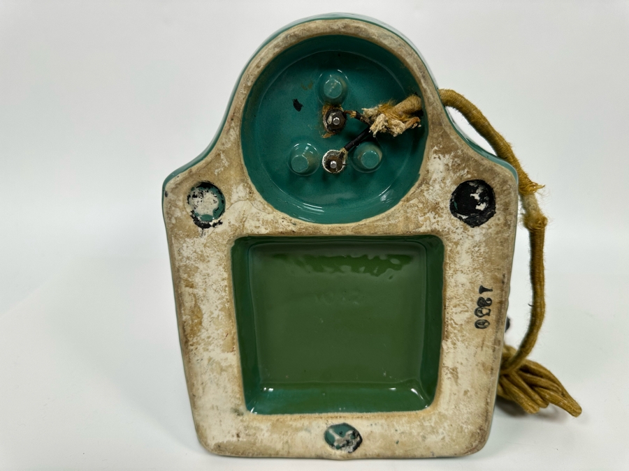 Vintage Art Deco Hankscraft Co Vaporizer Glazed Ceramic Pottery 9.5W X 6.5D X 9H [Photo 4]