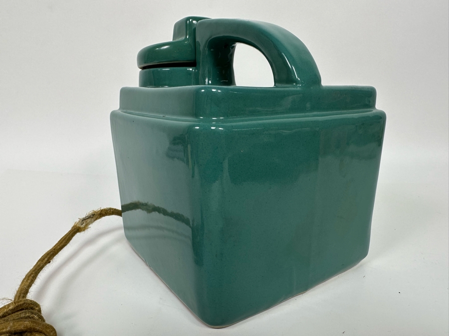 Vintage Art Deco Hankscraft Co Vaporizer Glazed Ceramic Pottery 9.5W X 6.5D X 9H [Photo 13]
