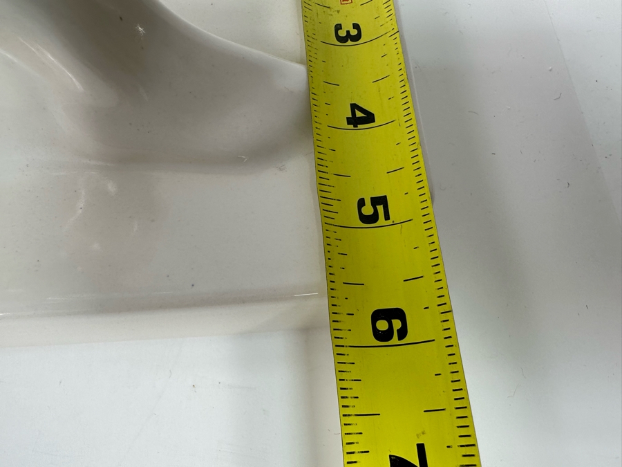 Vintage Art Deco Godefridus Boonekamp For Plateelbakkerij Schoonhoven White Glazed Ceramic Bookends 16W X 5.5D X 10.5H [Photo 16]