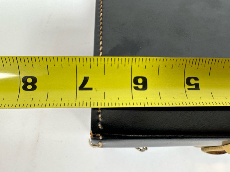 Pair Of Vintage Tin-Lined Stainless Steel Flasks With Case 6.75W X 7D X 2H Made In Germany  [Photo 12]