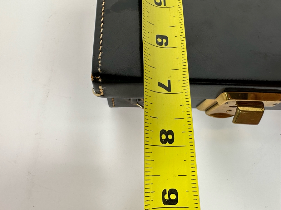 Pair Of Vintage Tin-Lined Stainless Steel Flasks With Case 6.75W X 7D X 2H Made In Germany  [Photo 13]