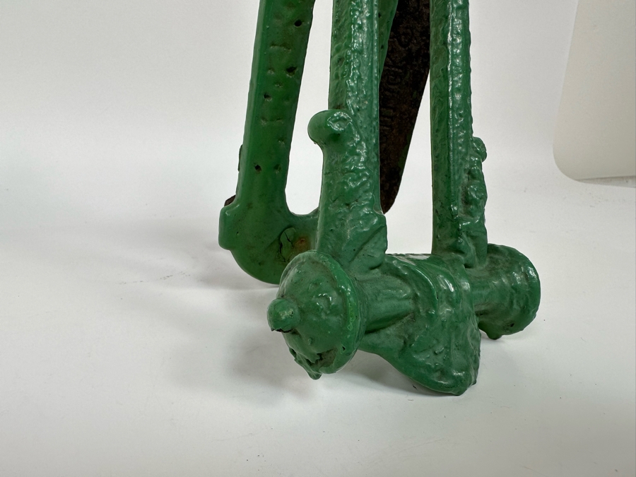 Antique Victorian Cast Iron A. Kenrick & Sons Door Knocker / Mailbox Slot 9.5W X 4D X 2H [Photo 10]