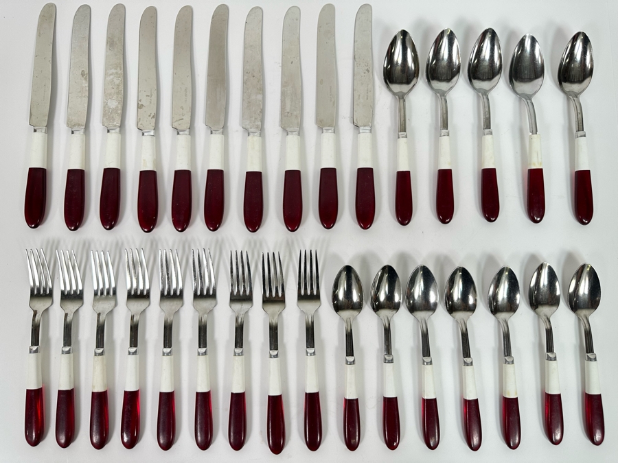 Vintage Stainless Steel Flatware Service