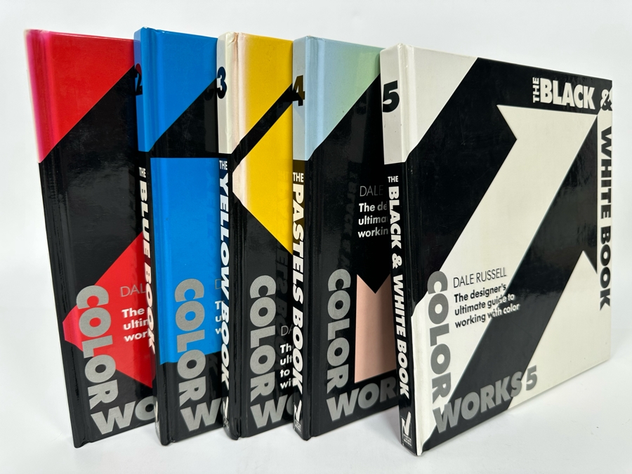Set Of Five Color Works Books By Dale Russell The Designer's Ultimate Guide To Working With Color [Photo 2]
