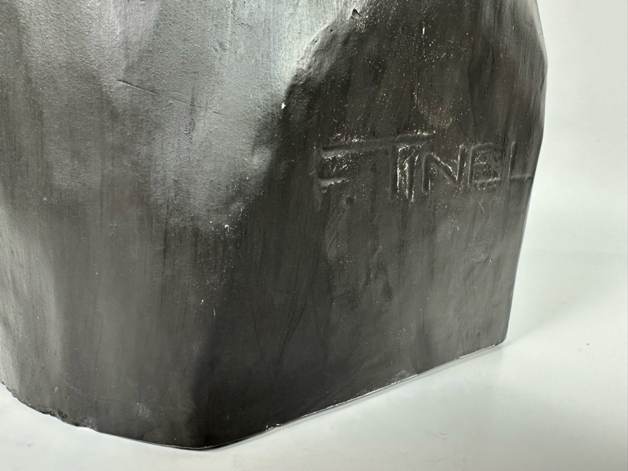 Vintage Frans Tinel Plaster Bust Sculpture 6W X 7.5D X 16H [Photo 7]