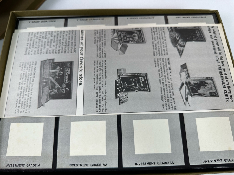 Three Vintage Bookshelf Financial Games: Stocks & Bonds, The World Of Wall Street And Executive Decision [Photo 9]