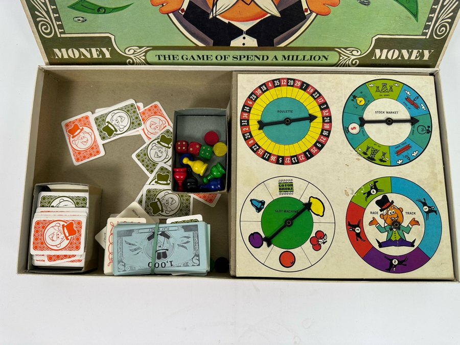 Vintage Go For Broke Board Game By Selchow & Righter Company [Photo 6]