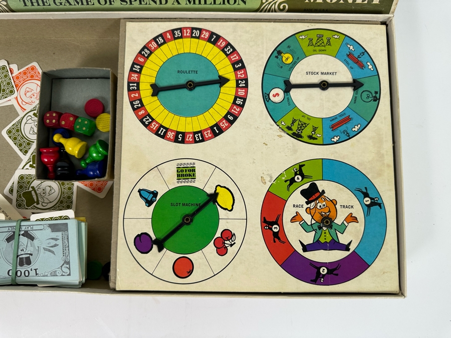 Vintage Go For Broke Board Game By Selchow & Righter Company [Photo 7]