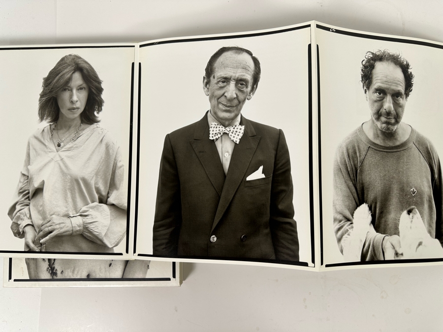 First Edition Foldout Book Richard Avedon Portraits Published In 2002 By Harry N. Abrams [Photo 11]