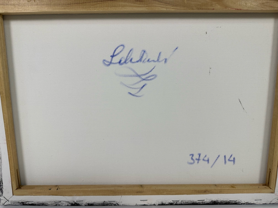 Max Horst Sokolowski (B. 1968, Australia) Original Painting On Canvas 17.5 X 23.5 [Photo 14]