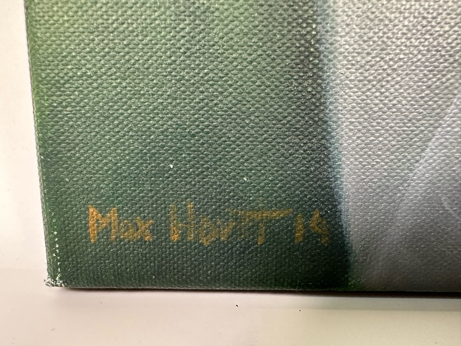 Max Horst Sokolowski (B. 1968, Australia) Original Painting On Canvas 17.5 X 23.5 [Photo 11]