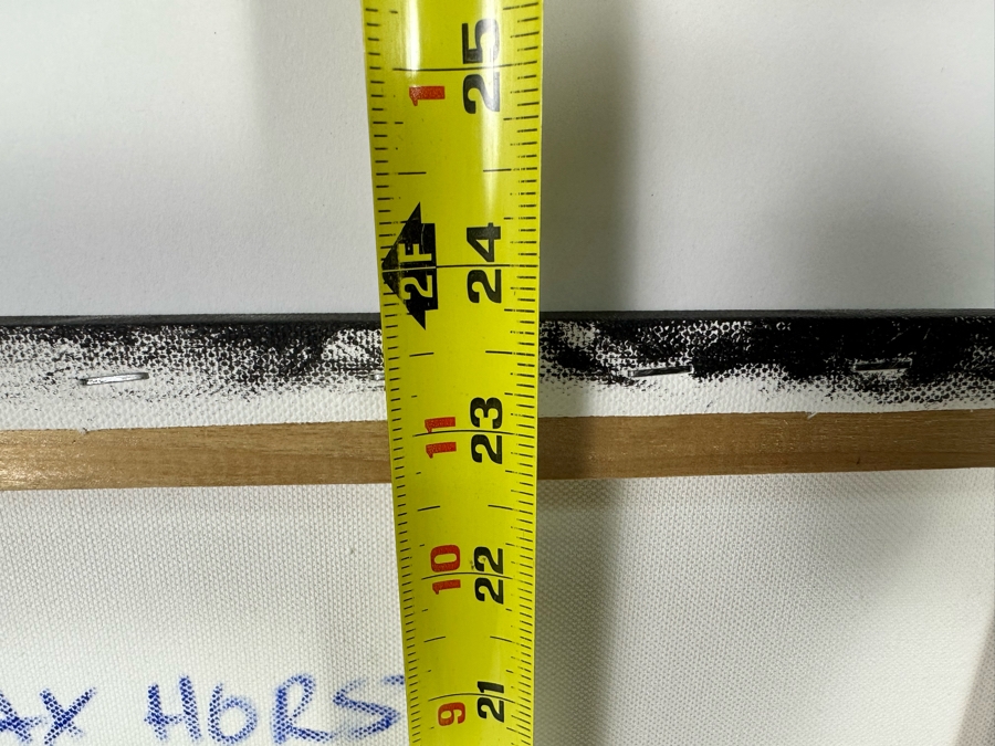 Max Horst Sokolowski (B. 1968, Australia) Original Painting On Canvas 17.5 X 23.5 [Photo 16]