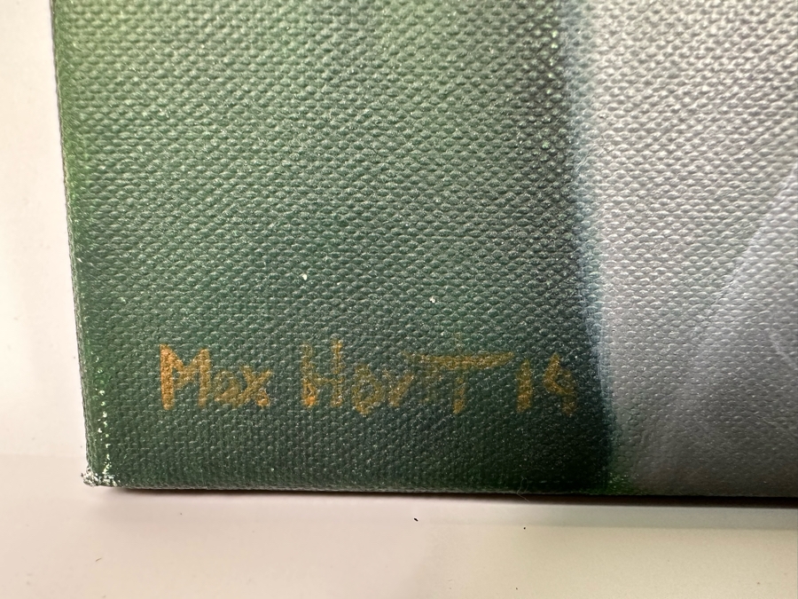 Max Horst Sokolowski (B. 1968, Australia) Original Painting On Canvas 17.5 X 23.5 [Photo 10]