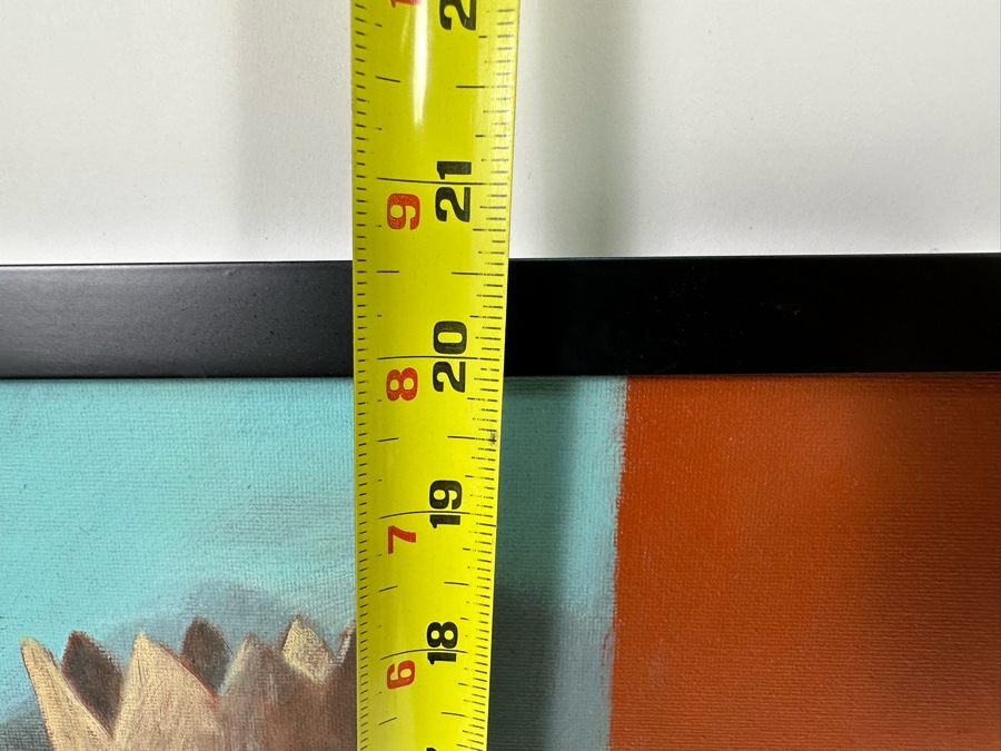 Max Horst Sokolowski (B. 1968, Australia) Original Painting On Canvas Framed 24 X 20 [Photo 14]