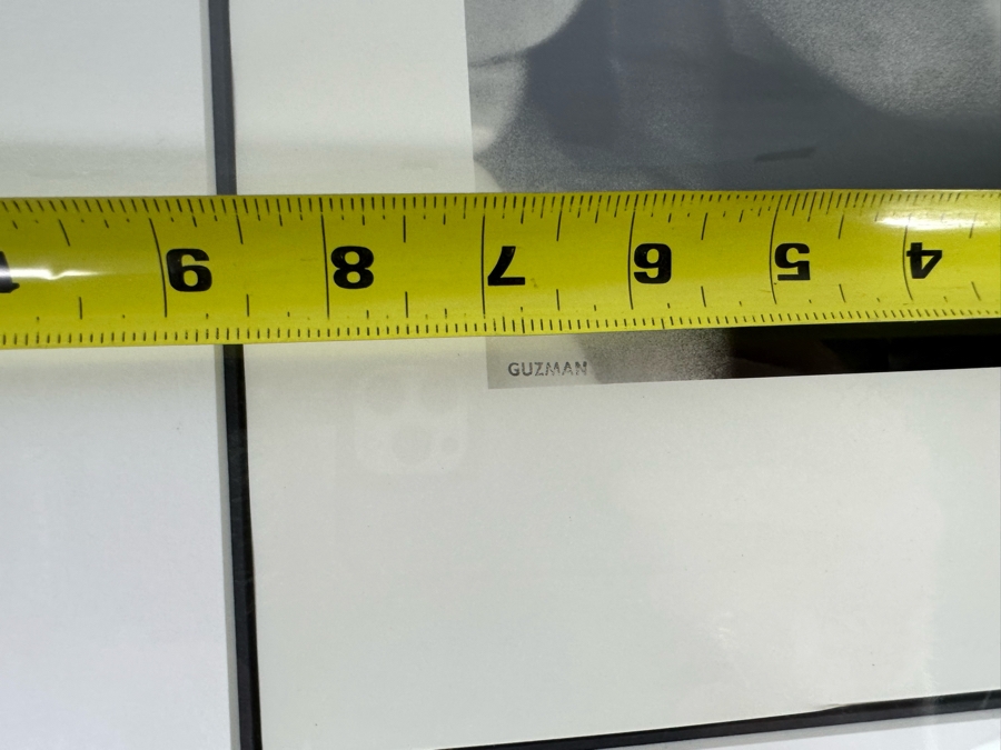 Original Les Guzman Photograph 7 X 9 Framed 20 X 23 [Photo 9]