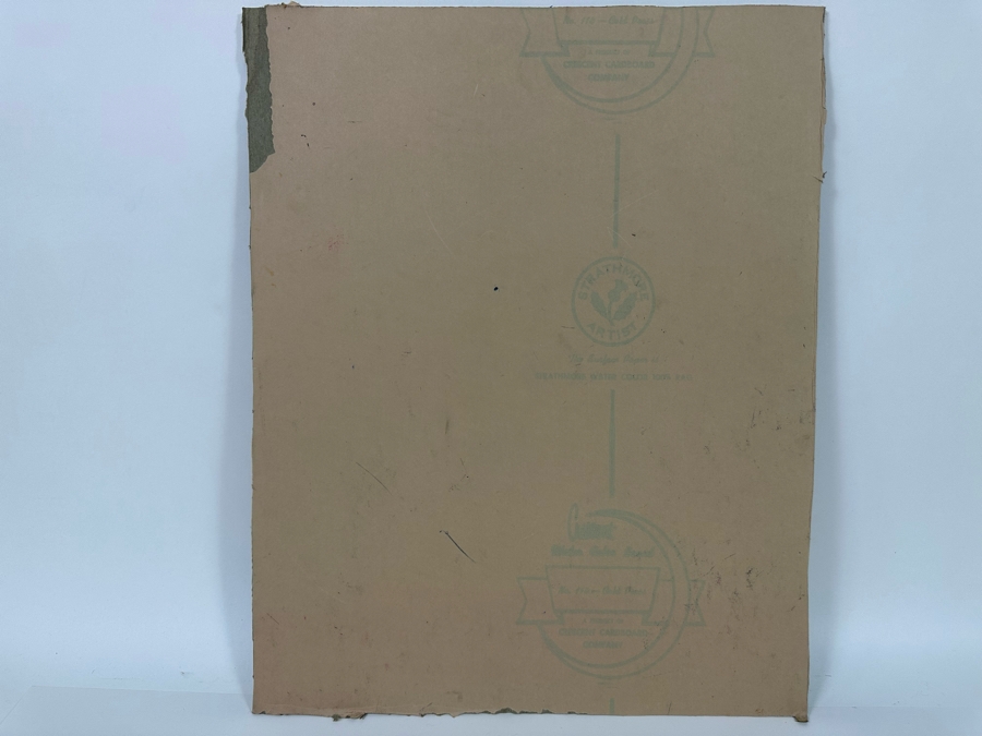 Original Painting On Board Signed Antonio (Mexico) 16 X 20 [Photo 10]