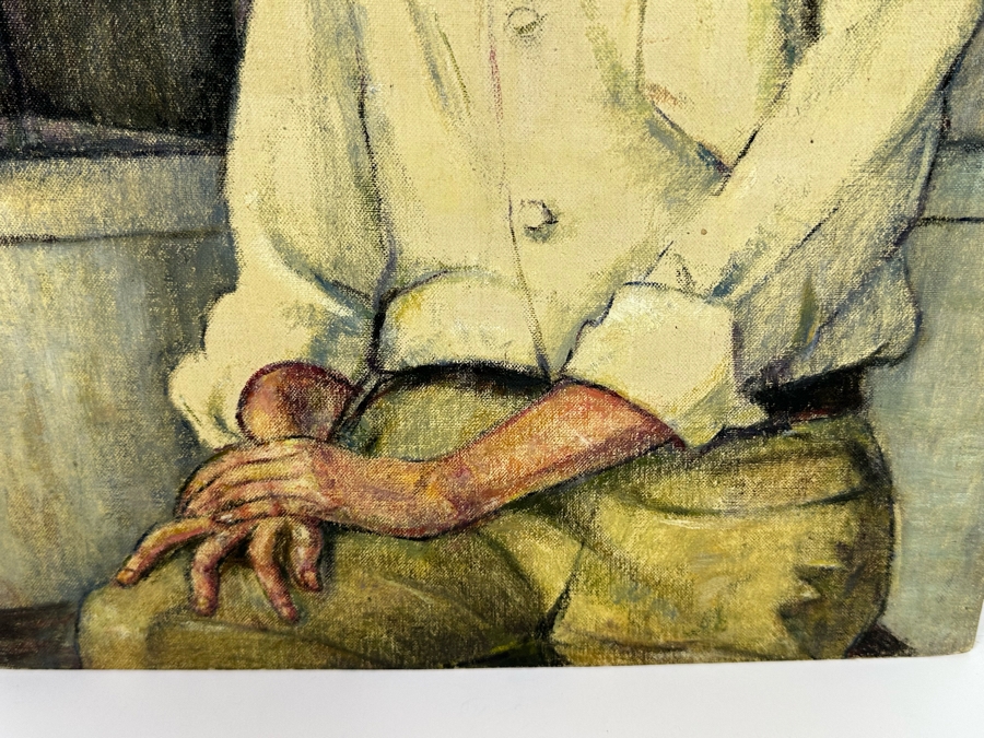 Original Portrait Painting Of Boy On Canvas 16 X 20 [Photo 8]