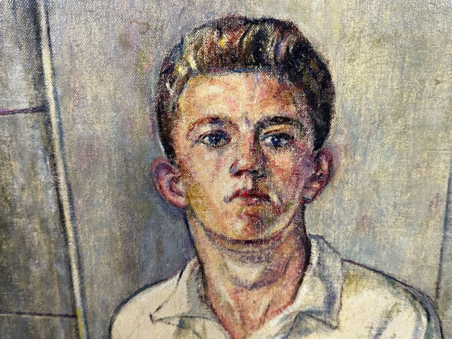 Original Portrait Painting Of Boy On Canvas 16 X 20 [Photo 5]