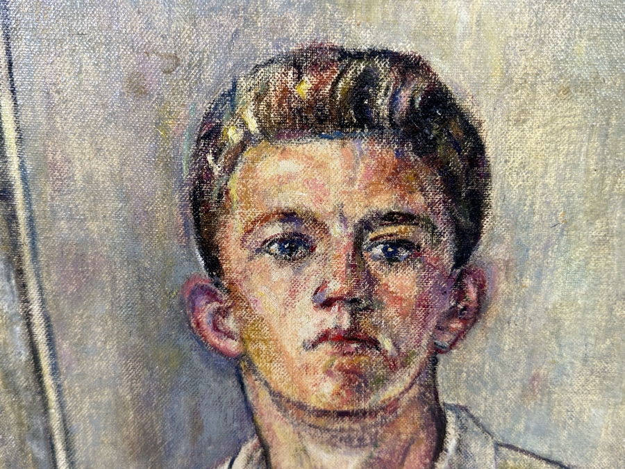 Original Portrait Painting Of Boy On Canvas 16 X 20 [Photo 6]