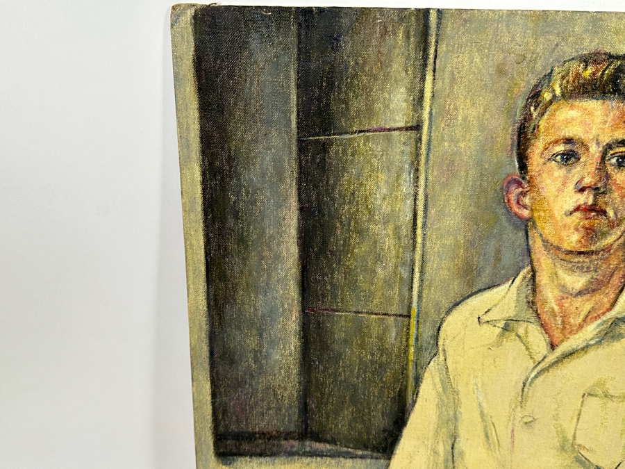 Original Portrait Painting Of Boy On Canvas 16 X 20 [Photo 9]