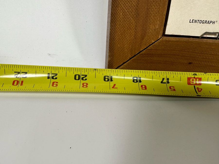 Vintage Lentograph By Victor Anderson 3D Studios Inc Plate No 124 Of Bijou Poodle 16 X 12 Framed 19 X 15 [Photo 15]