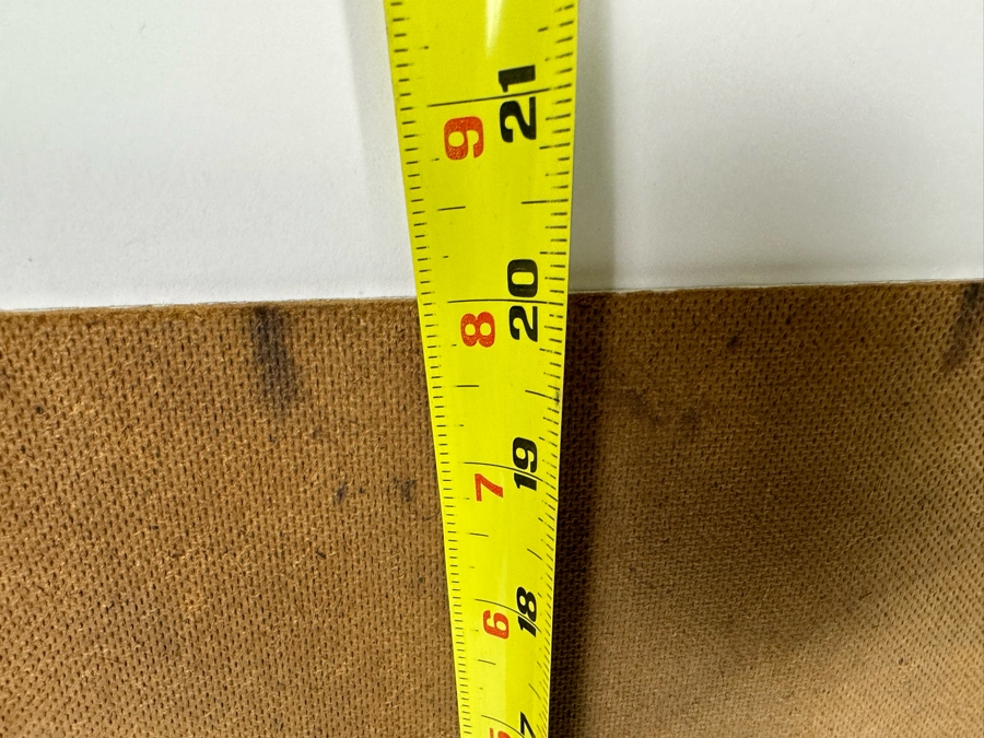 Vintage 1930 Original Painting On Board Life Guard Beach Scene 15 X 20 [Photo 12]