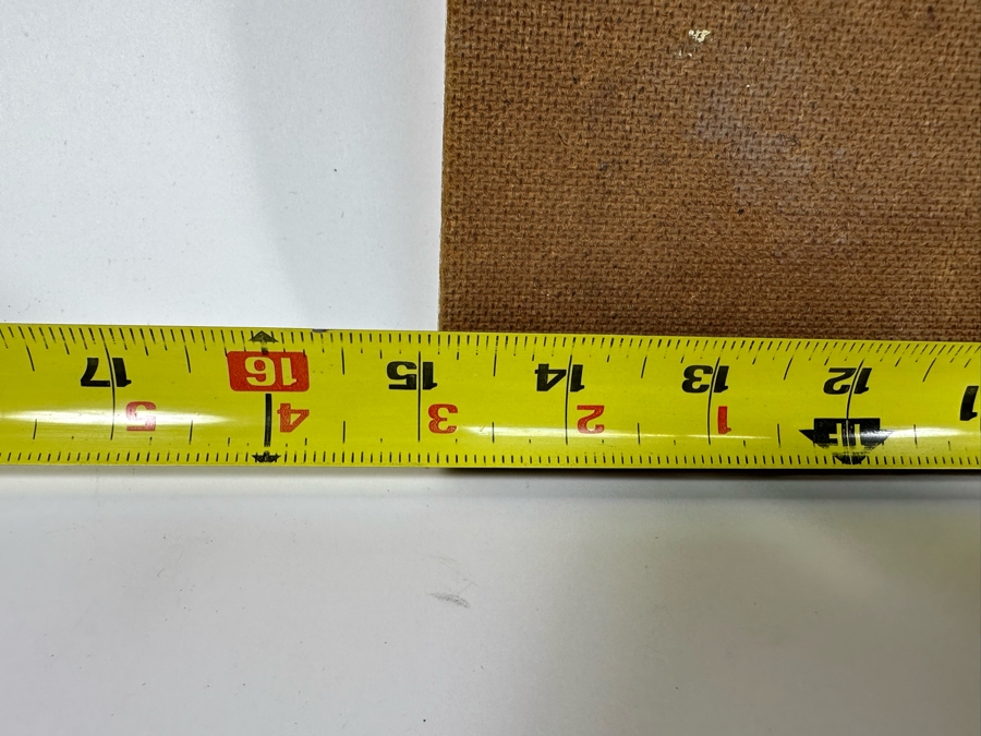 Vintage 1930 Original Painting On Board Life Guard Beach Scene 15 X 20 [Photo 11]