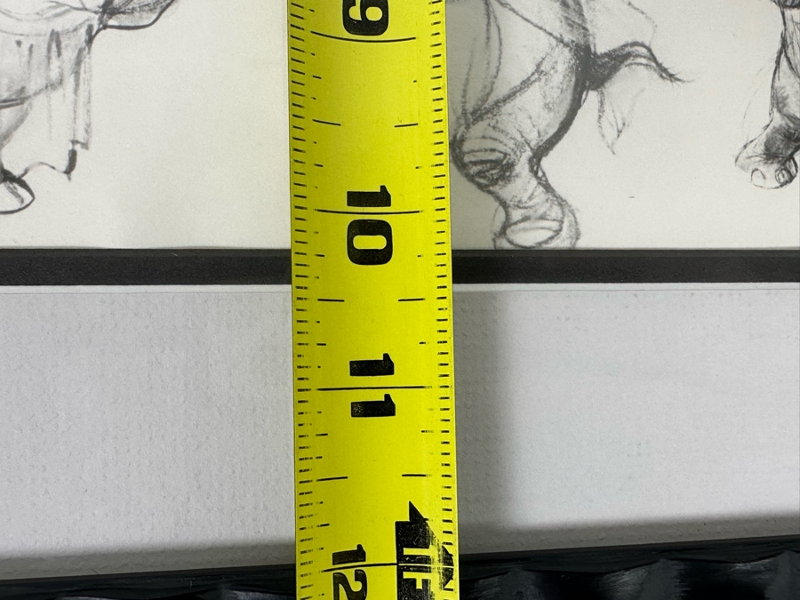 Vintage 1939 Walt Disney Productions Character Model Sheets Of Elephant Poses 'Dance Of The Hours' 1-039 No M 207 C 13.5W X 10.5H Framed 20 X 17 [Photo 14]